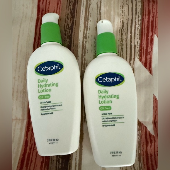 2 cetaphil daily hydrating lotion- used maybe 3 times - Picture 1 of 3